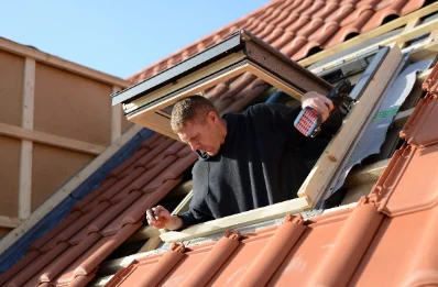 Pose de fenêtres de toit Velux à Sainte-Foi